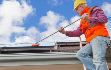 Dutson soft wash roof cleaning